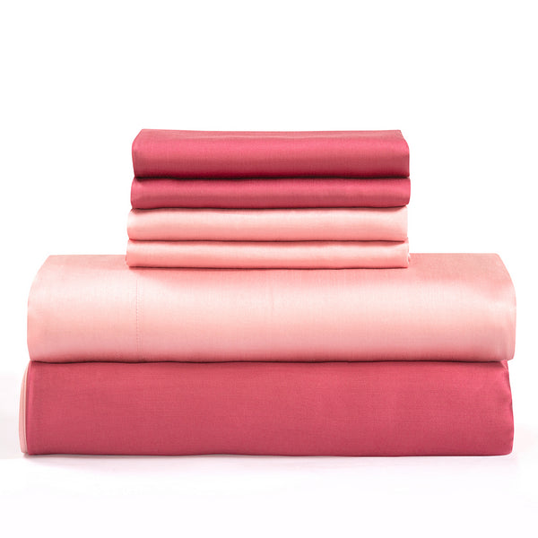 TENCEL™ Bedding Bundle - Dark Fuschia/Light Fuschia