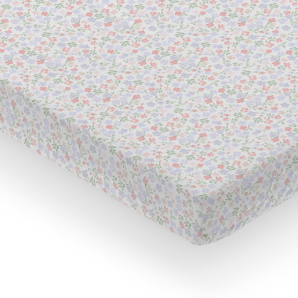 Cotton Crib Sheet - Wild Flower