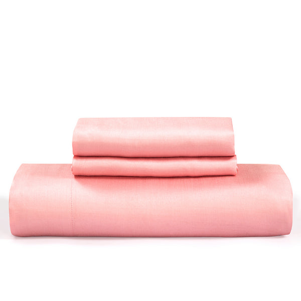 TENCEL™ - Bed Sheet Set - Light Fuschia