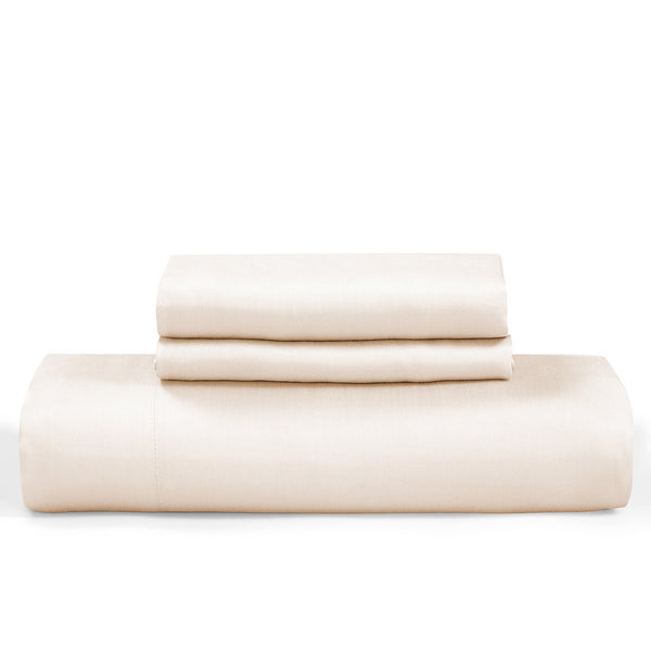 TENCEL™ - Bed Sheet Set - White