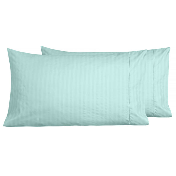 Oxford Stripe - Pillow Case - Mint