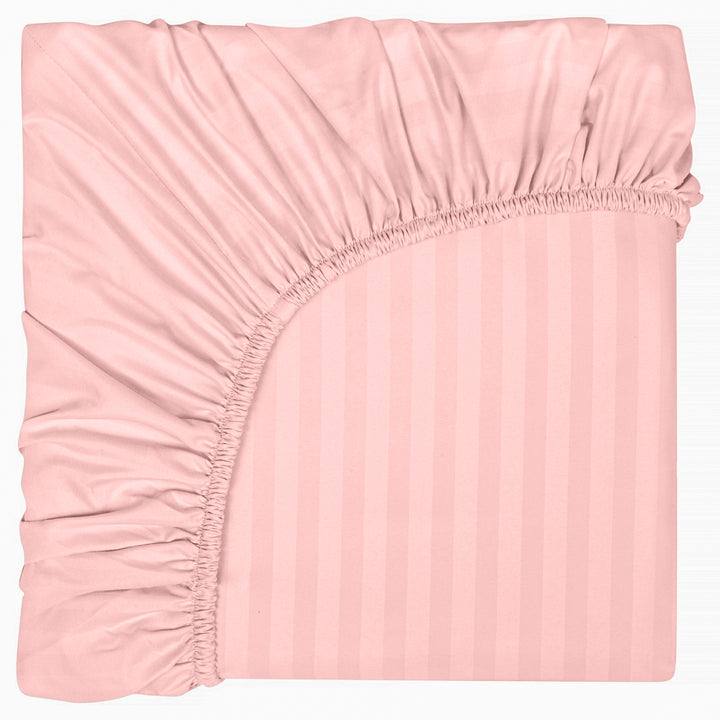 Oxford Stripes - Fitted Set - Rose