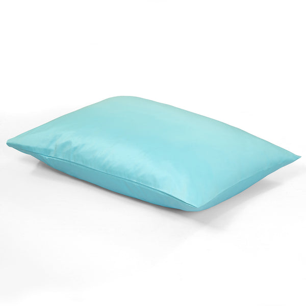 Silk Pillow Case - Icy Blue