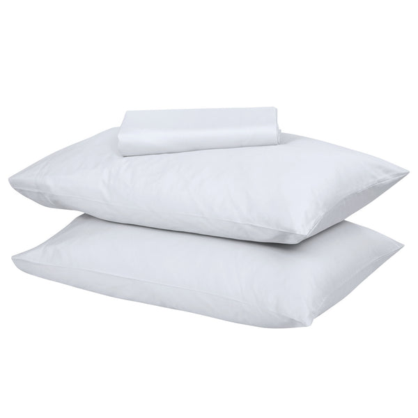 Capri Collection - Bed Sheet Set - Pearl White