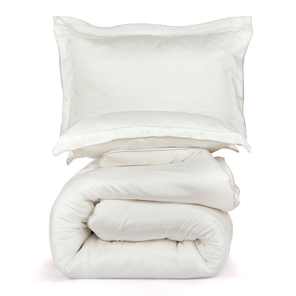 TENCEL™ - Duvet Cover - Lily White